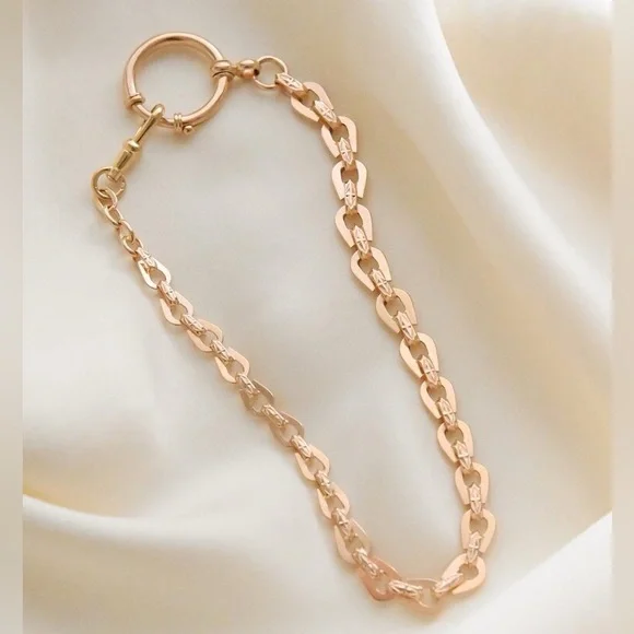 1900’s antique 18K gold watch Albert chain necklace charm bracelet dog clip bolt - Picture 3 of 11